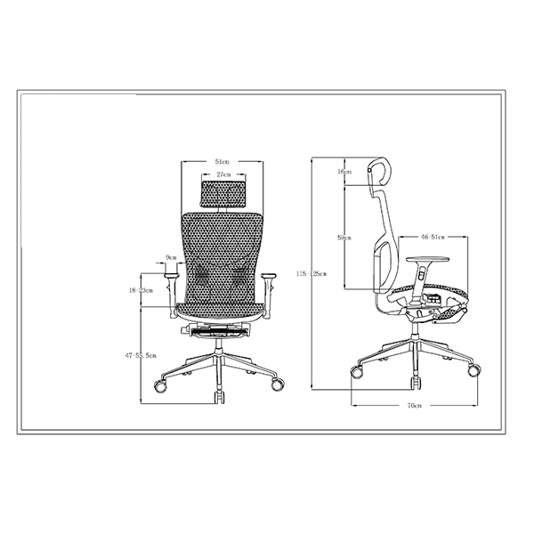 Comfortable Back Support Office Chair